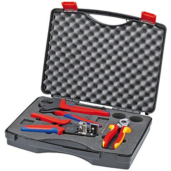 【メーカー在庫あり】 クニペックス KNIPEX 太陽光発電用工具セット 9791-01-KP HD店