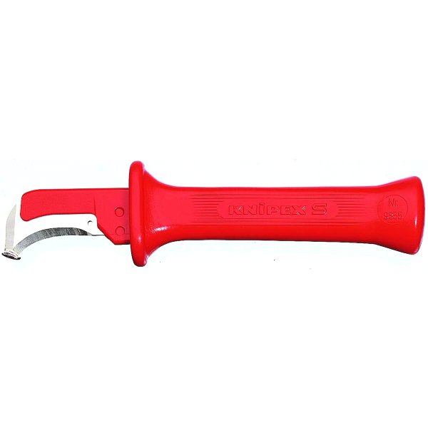 【メーカー在庫あり】 クニペックス KNIPEX 絶縁ケーブルナイフ 1000V 9855-KP HD店