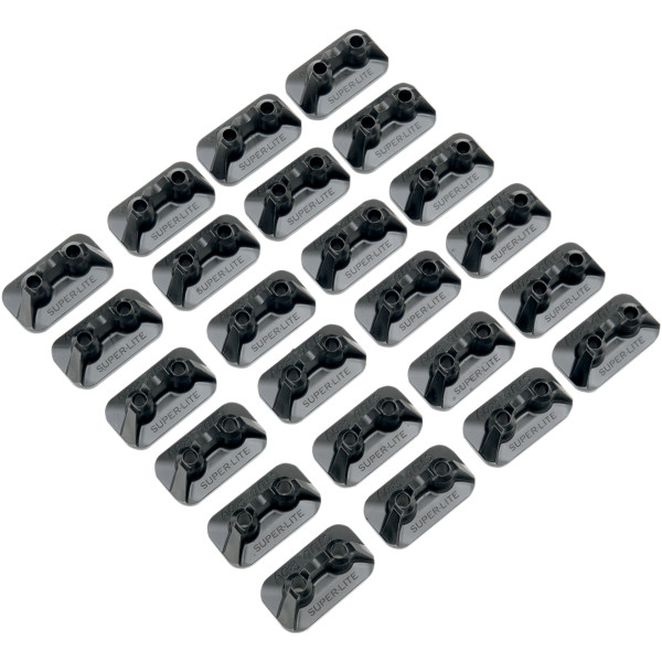 【USA在庫あり】 スタッドボーイ Stud Boy ダブル バックプレート PROシリーズ 黒 48個入り 1250-0349 HD店 18,753円