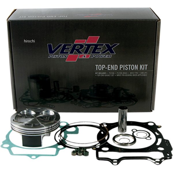 【USA在庫あり】 バーテックス Vertex 鋳造ピストントップエンドキット 03年-06年 WR450、YZ450 94.94mm 12.5:1 0910-3718 HD店|ヒロチー商事 ハーレー 店