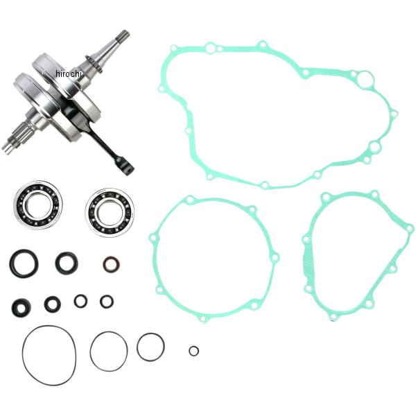 【USA在庫あり】 ワイセコ Wiseco クランクシャフトキット ベアリング、ガスケット付き 03年-10年 YZ250F 左右ペア 0921-0098 HD店