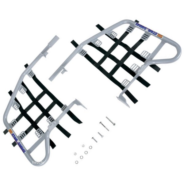 【USA在庫あり】 DGパフォーマンス DG Performance ヒールガード スチール 04年-07年 ホンダ TRX450R シルバー/黒 0530-0038 HD店