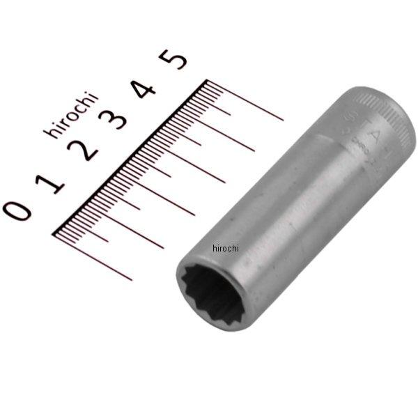 【メーカー在庫あり】 スタビレー STAHLWILLE 3/8インチsq ディープソケット (12角) 12mm 46-12-SW HD店