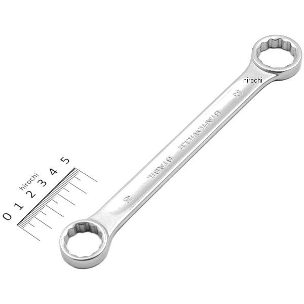 【メーカー在庫あり】 スタビレー STAHLWILLE ストレートメガネレンチ (19mm x 22mm) 21-19X22-SW HD店