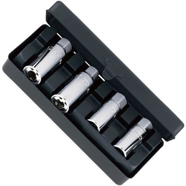 【メーカー在庫あり】 KTC 京都機械工具 12.7sq スタッドボルトリムーバーセット(4コ組) BSR354-KC HD店