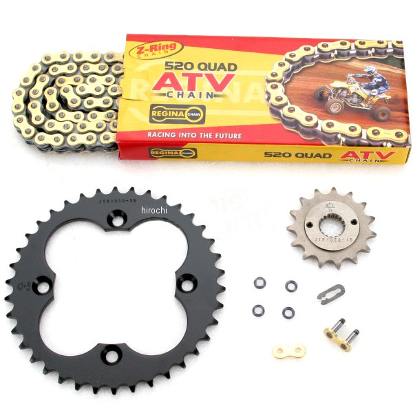 【USA在庫あり】 レジーナ REGINA チェーン&スプロケットセット 01年-04年 ホンダ TRX400EX 1230-0024 HD店｜ヒロチー商事 ハーレー 店