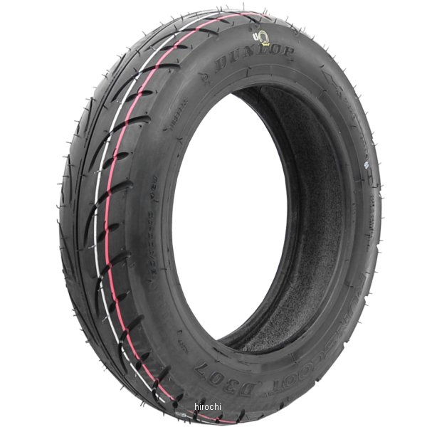 ダンロップ DUNLOP ランスクート D307 80/100-10 46J TL フロント、リア兼用 305519 HD店