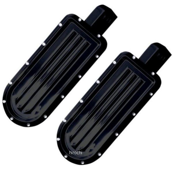 【USA在庫あり】 コビントン Covingtons フットペグ リア ディンプル 黒 1620-1089 HD店