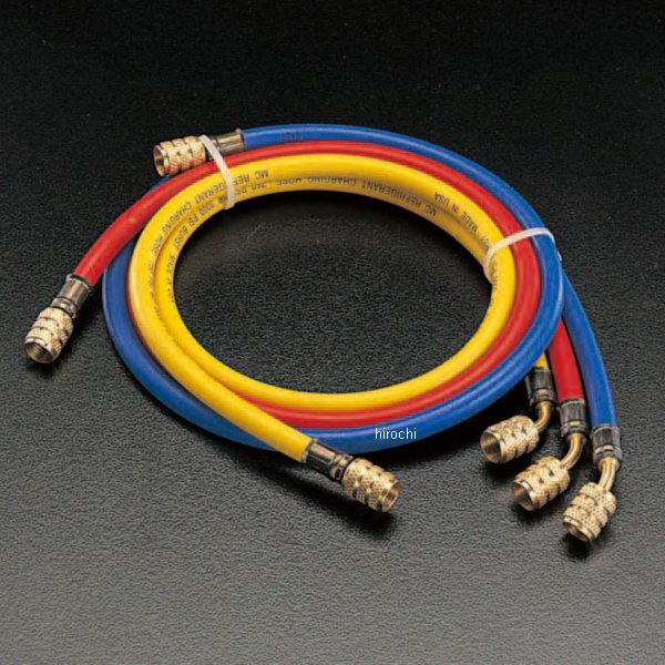 【メーカー在庫あり】 エスコ ESCO R404A R407C 150cm チャージングホースセット 000012056296 HD|ヒロチー商事 ハーレー 店