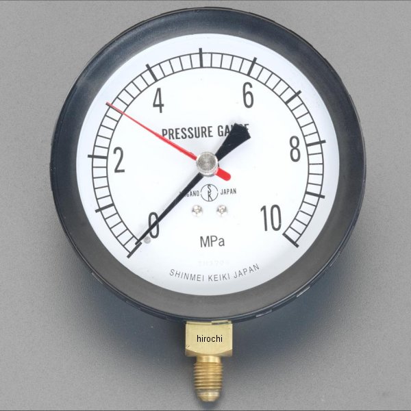 【メーカー在庫あり】 エスコ(ESCO) 0- 7MPa 圧 力 計(指示針式) 000012077034 HD