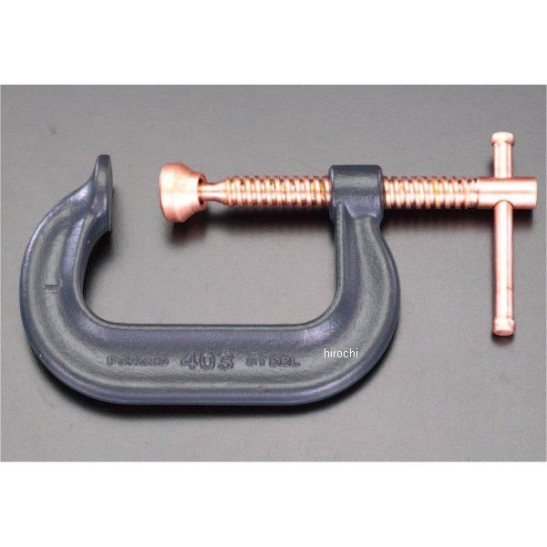 【メーカー在庫あり】 エスコ ESCO 51-310mm/158mm シャコ万力(銅メッキスクリュー) 000012046154 HD