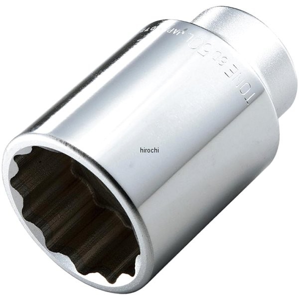 トネ TONE ディープソケット(12角) 対辺 46mm 長さ 100mm 差込角 19mm (3/4インチ) 6D-46L HD店