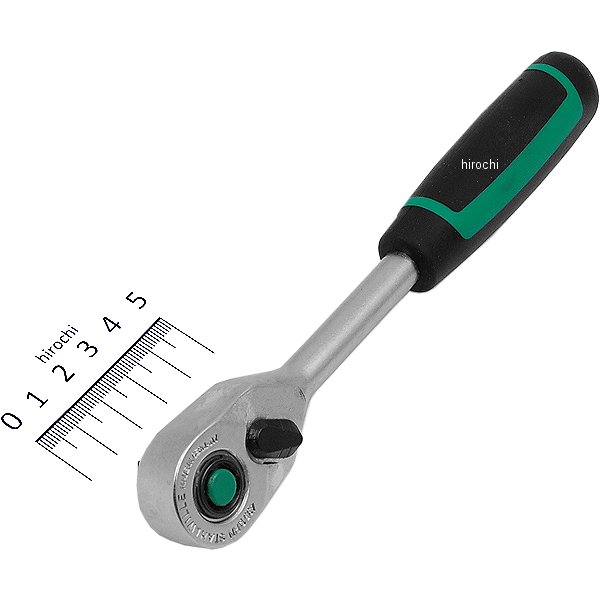 【メーカー在庫あり】 スタビレー STAHLWILLE 3/8インチsq ラチェットハンドル 樹脂ハンドル付タイプ 435-SW HD店