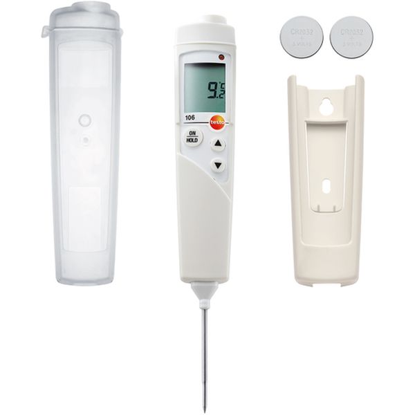 【メーカー在庫あり】 (株)テストー テストー 食品用中心温度計 testo 106 TESTO106 HD店