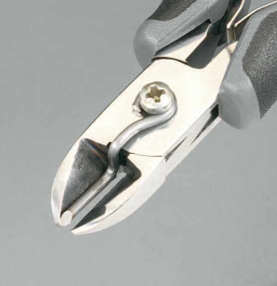 【メーカー在庫あり】 エスコ ESCO 115mm 精密用ニッパー(ESDグリップ/バネ ホールド付) 000012046302 HD