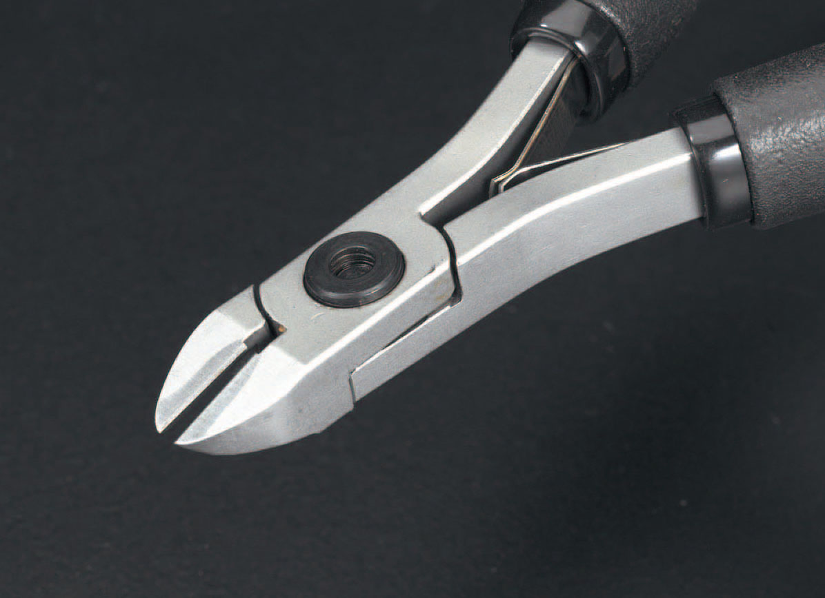 【メーカー在庫あり】 エスコ ESCO 120mm 精密用ニッパー(セミフラッシュ/ESD) 000012003089 HD｜ヒロチー商事 ハーレー 店
