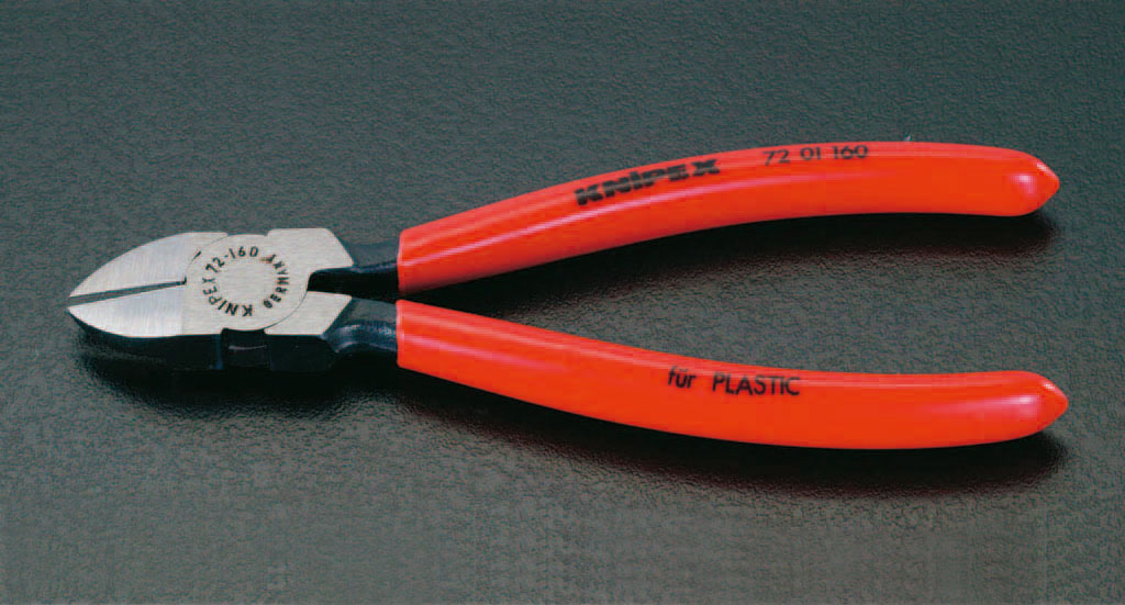 【メーカー在庫あり】 エスコ ESCO 160mm ニッパー プラスティック用 000012046335 HD