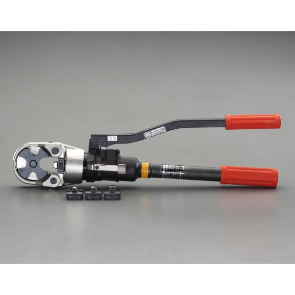 【メーカー在庫あり】 エスコ ESCO 14.0- 150mm2 油圧圧着工具(裸端子用) 000012014112 HD