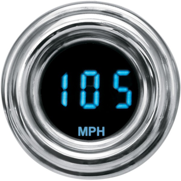 【USA在庫あり】 ダコタデジタル Dakota Digital スピードメーター(MPH) 4000ミニ レトロ 青 2210-0063 HD店