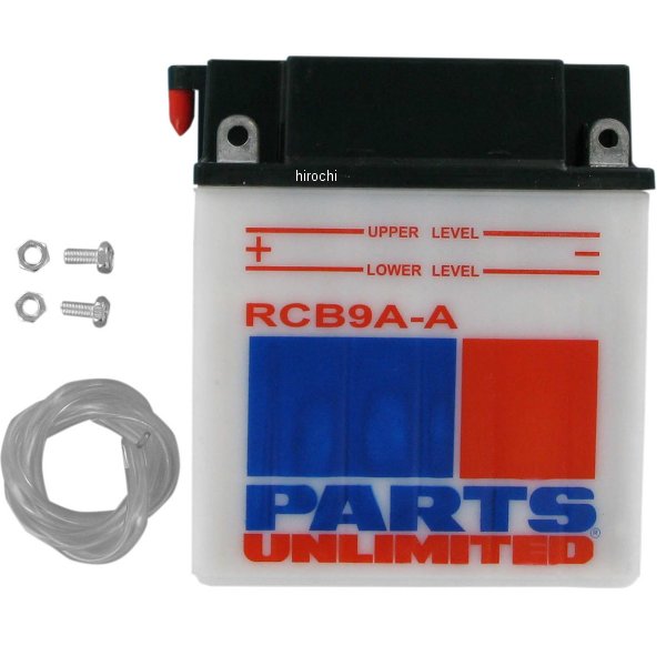 【USA在庫あり】 パーツアンリミテッド Parts Unlimited 液別 耐久バッテリー 開放型 12V YB9A-A RCB9A-A HD店