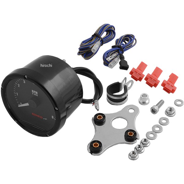 Usa在庫あり コソ Koso 陰電子タコメーター 0 8000 ハーレー使い方 兇漢 黒 2211 0138 Hdストアー 2friendshotel Com