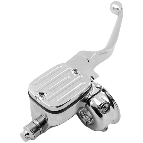 【USA在庫あり】 DRAG フロントブレーキ マスターシリンダー 5/8" シングルディスク(7/16-24) クローム 1914-4013 HD店|ヒロチー商事 ハーレー 店