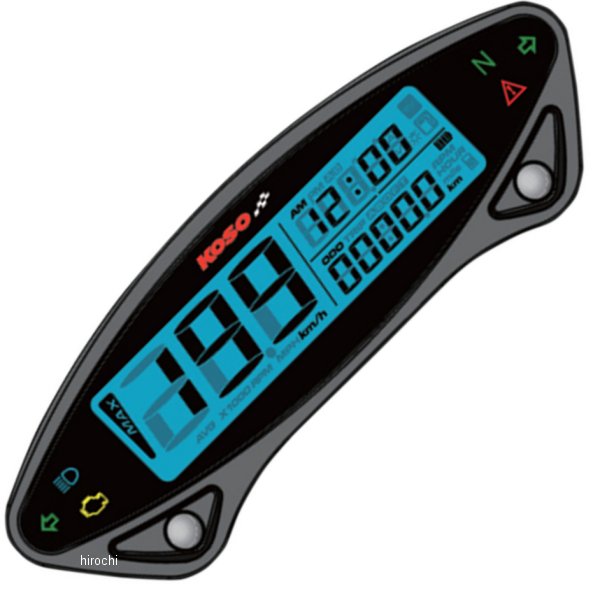 【USA在庫あり】 コソ KOSO マルチ スピードメーター EX02S-ST キット 2210-0366 HD店 23,290円