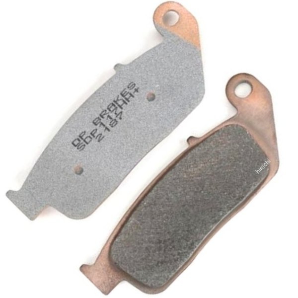 【USA在庫あり】 DPブレーキ DP Brakes ブレーキパッド フロント 89年-09年 CB400、AN650A (HH+ シンタード) SDP-117HH HD店｜ヒロチー商事 ハーレー 店