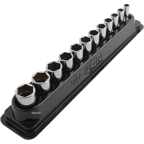 【USA在庫あり】 スナップオン Snap-on 3/8インチ ソケット セミ ディープ 6角 ミリサイズ 12点セット 212FSMSY HD店