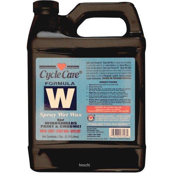 【USA在庫あり】 サイクルケア Cycle Care フォーミュラ W スプレー ウエット ワックス 1ガロン(3.8L) 3716-0002 HD店