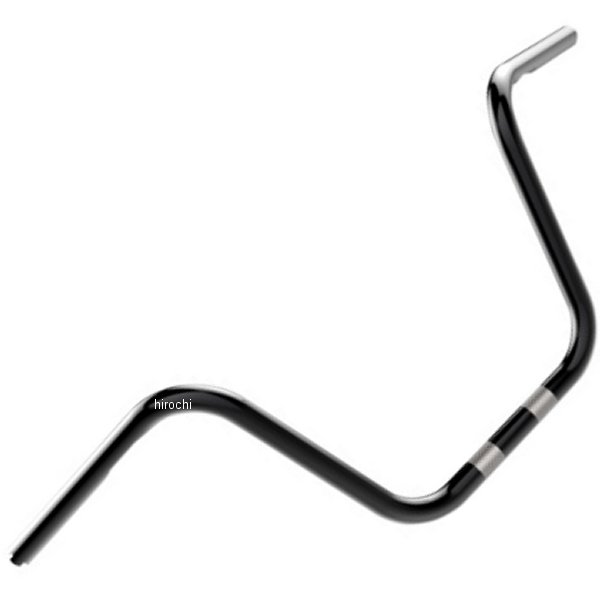 【USA在庫あり】 クロームワークス Khrome Werks 1インチ ハンドルバー 10インチ エイプ (穴あけ加工) 黒 0601-3248 HD店