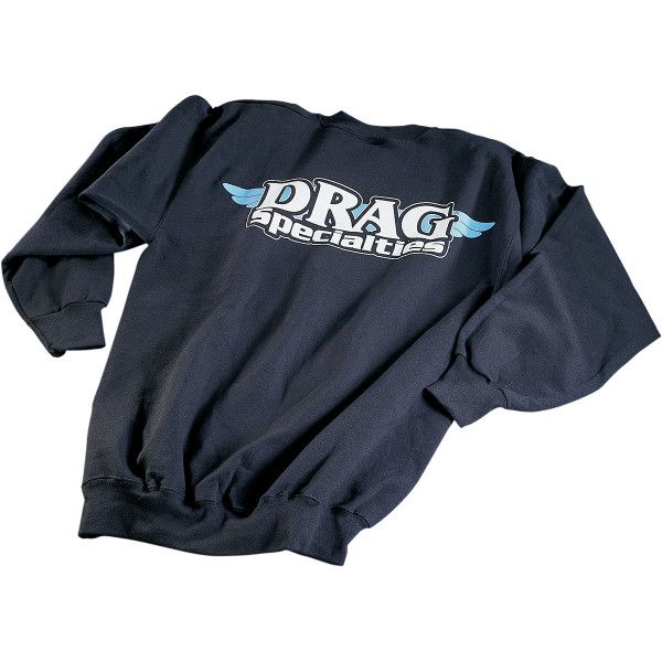 【USA在庫あり】 DRAG スウェットシャツ 黒 Lサイズ DS-111827 HD店｜ヒロチー商事 ハーレー 店