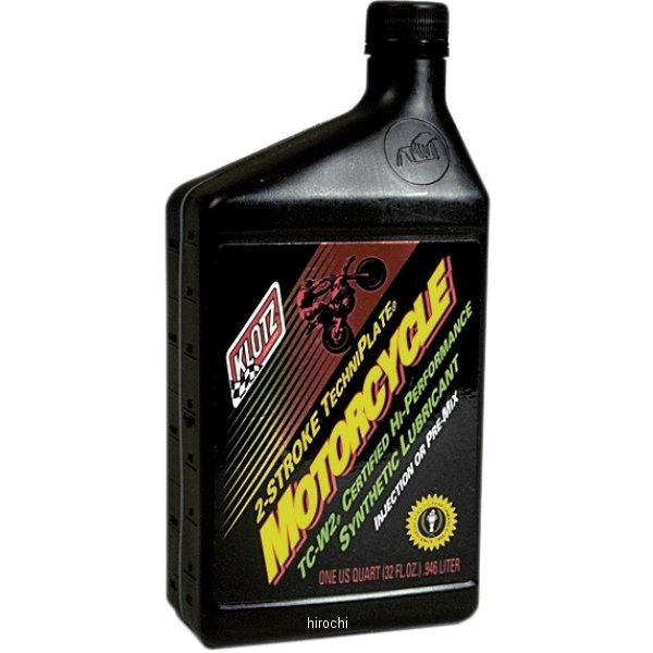 【USA在庫あり】 クロッツ KLOTZ 100%合成 2スト エンジンオイル Techniplate 1ガロン(3.8L) KL301 HD店|ヒロチー商事 ハーレー 店