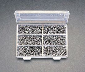 【メーカー在庫あり】 エスコ ESCO M4 ワッシャー付ねじナットセット ステンレス製 000012065156 HD店