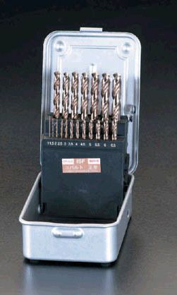 【メーカー在庫あり】 エスコ ESCO 1.0- 10mm ドリルセット 19本組/Co-HSS 000012020987 HD店