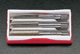 【メーカー在庫あり】 エスコ ESCO M28 x1.5 ハンドタップ3本組 SKS2 000012022574 HD店|ヒロチー商事 ハーレー 店