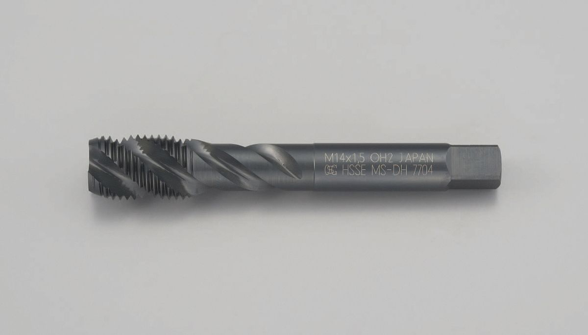 【メーカー在庫あり】 エスコ ESCO M20x1.5 スパイラルタップ 軟鋼・深穴・ホモ処理 000012215437 HD店
