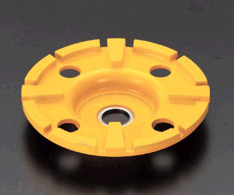 【メーカー在庫あり】 エスコ ESCO 100mm 研磨用ダイヤモンドホイール 000012025633 HD店