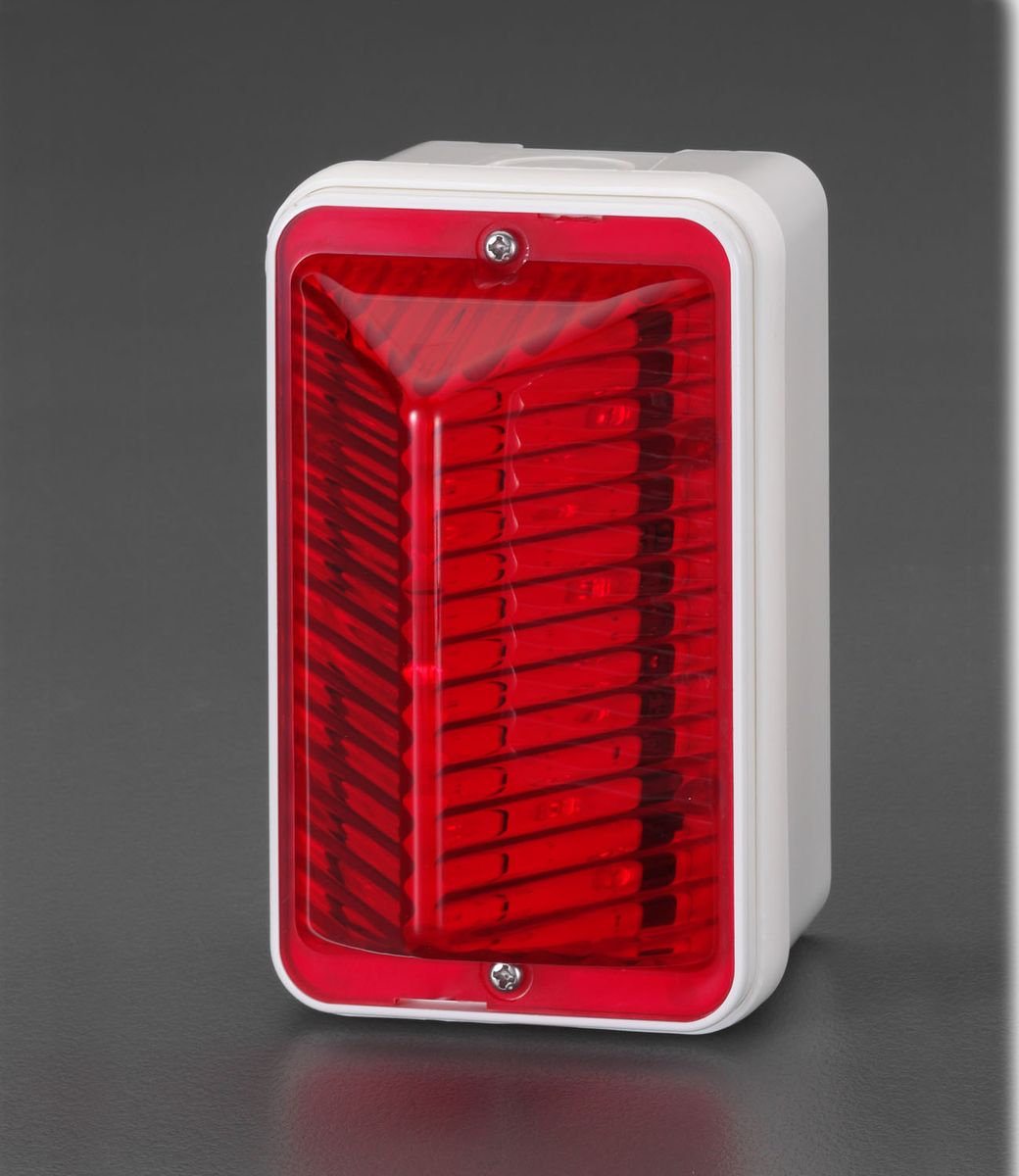 【製造業者店卸し資産あり】 エスコ ESCO AC100V ＬＥＤ点滅灯 赤いこと 000012241415 固定ディスク店