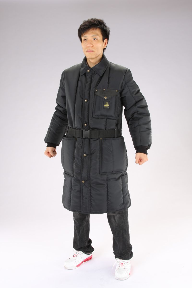 【メーカー在庫あり】 エスコ ESCO 2XL 防寒ロングコート Navy 000012264781 HD店｜ヒロチー商事 ハーレー 店