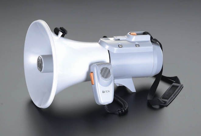 【メーカー在庫あり】 エスコ ESCO 15Ｗ メガホン ショルダー型 000012070020 HD店