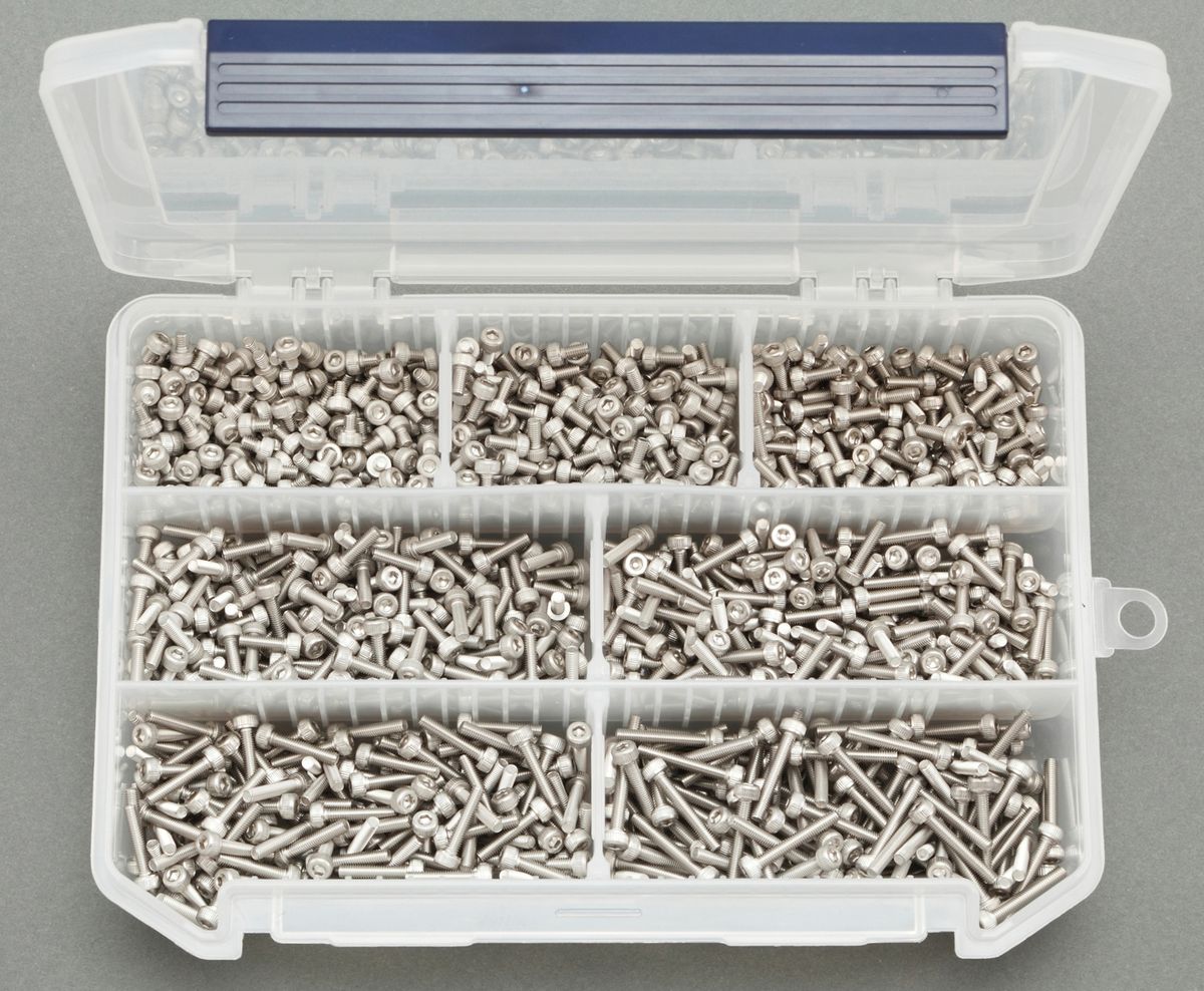 【メーカー在庫あり】 エスコ ESCO M3 六角穴付ボルトセット ステンレス製 000012222116 HD店