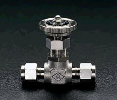 【メーカー在庫あり】 エスコ ESCO 8mmx 8mm ミニチュアバルブ(ステンレス製) 000012050458 HD