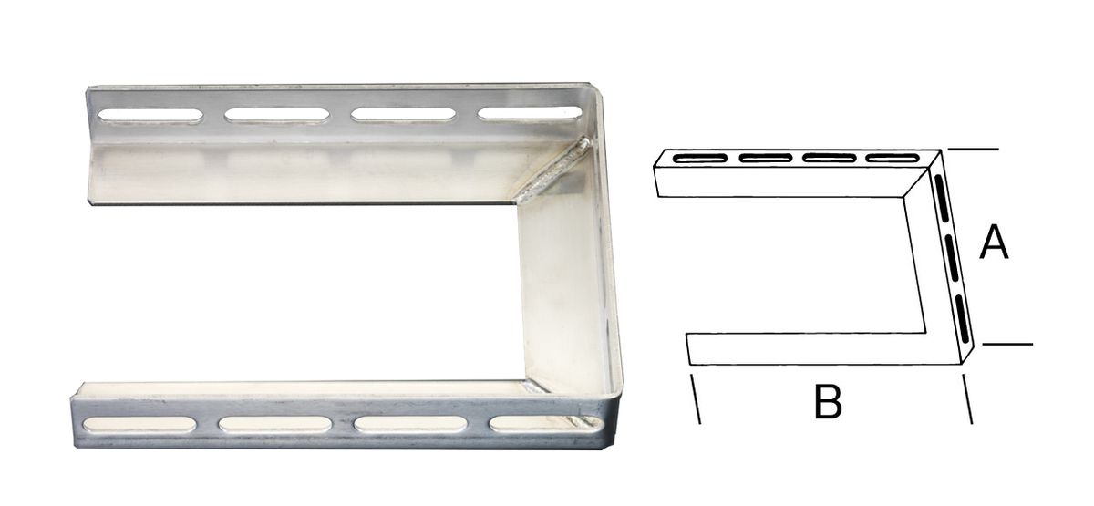 【メーカー在庫あり】 エスコ ESCO 240x300x40mm 門型アングル金具(ステンレス製) 000012096298 HD|ヒロチー商事 ハーレー 店