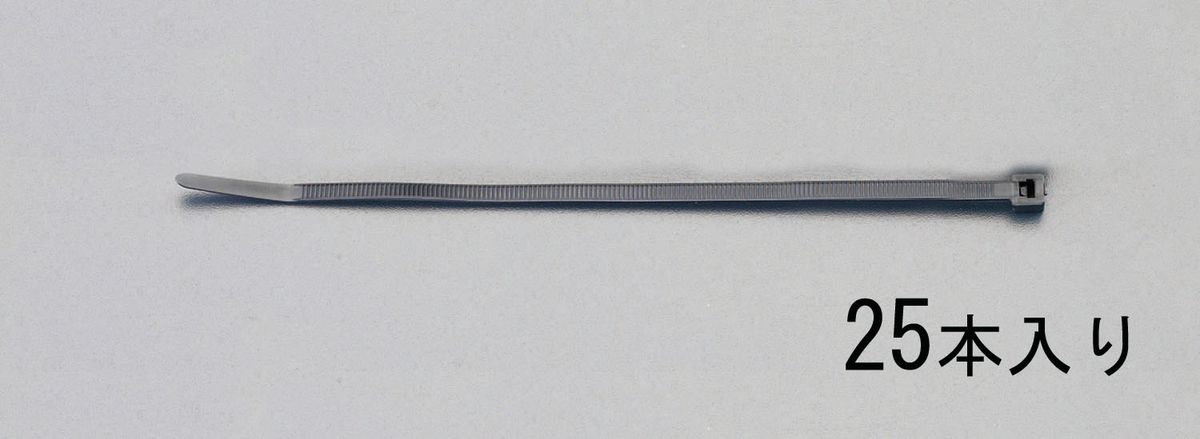 【メーカー在庫あり】 エスコ ESCO 1325x8.9mm 結束バンド(耐候性/ 25本) 000012203808 HD店|ヒロチー商事 ハーレー 店