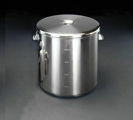 【メーカー在庫あり】 エスコ ESCO φ240/11L 取手付ポット(メモリ付/ステンレス製) 000012085420 HD|ヒロチー商事 ハーレー 店