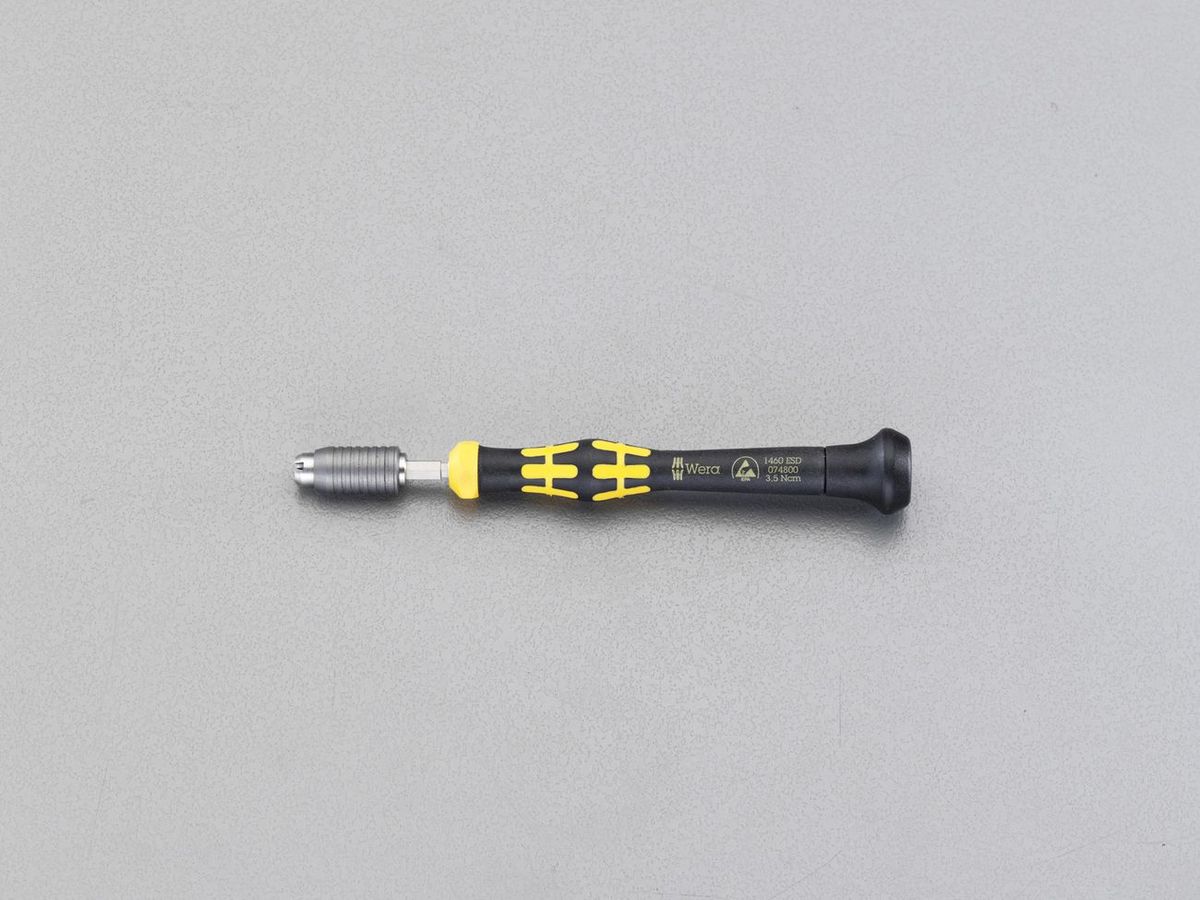 【メーカー在庫あり】 エスコ ESCO 3.5cNm トルクドライバー 精密用 ESD 000012252318 HD店