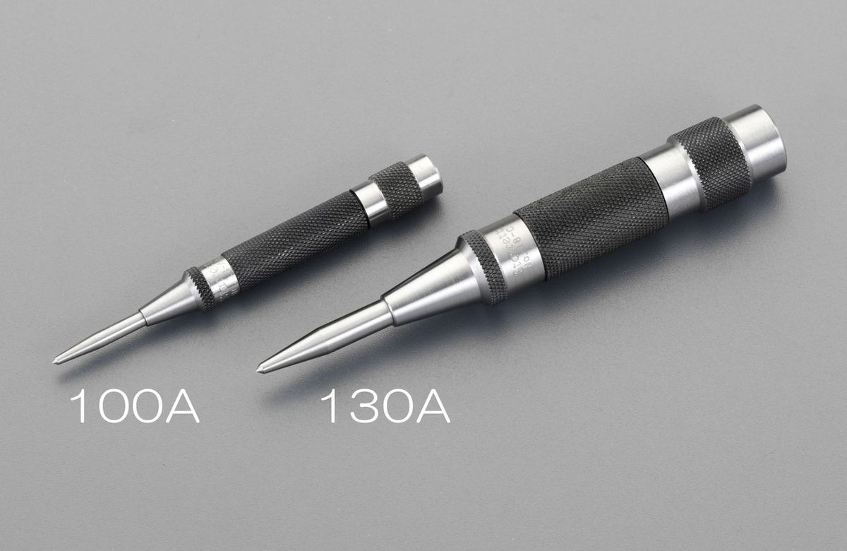 【メーカー在庫あり】 エスコ ESCO 130mm 自動センターポンチ 000012222945 HD店