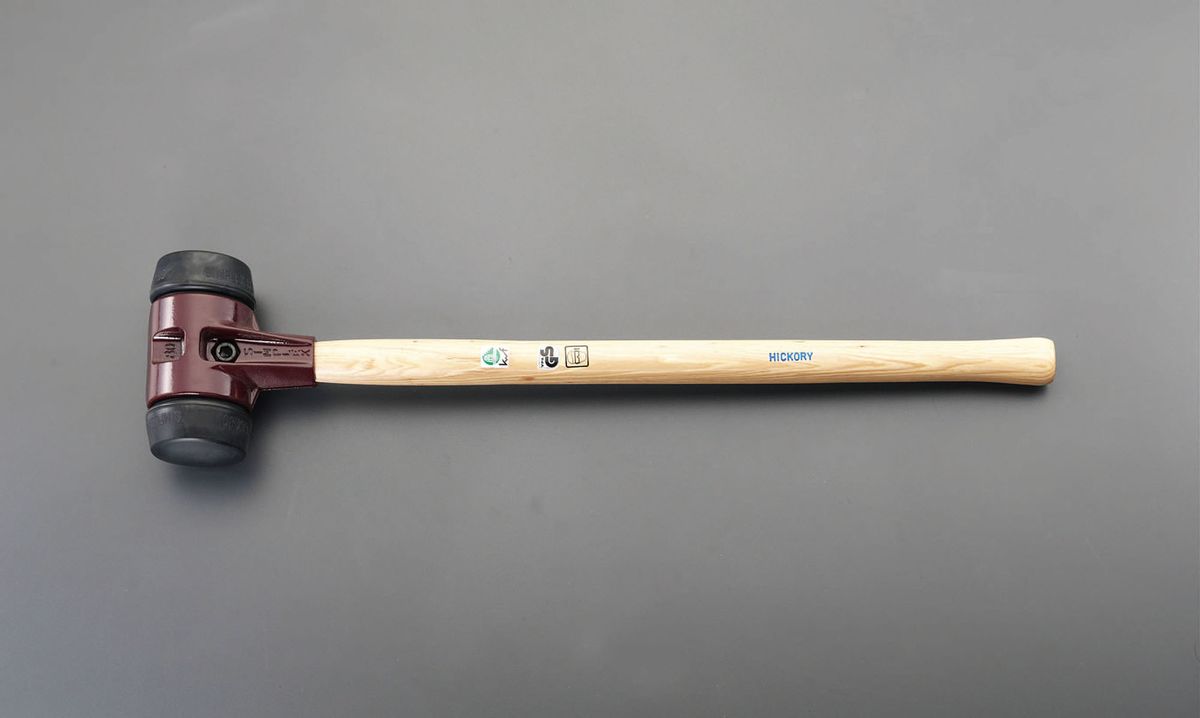 【メーカー在庫あり】 エスコ ESCO 3.5kg/ 80mm 大ハンマー(ラバー) 000012046780 HD店｜ヒロチー商事 ハーレー 店 20,256円