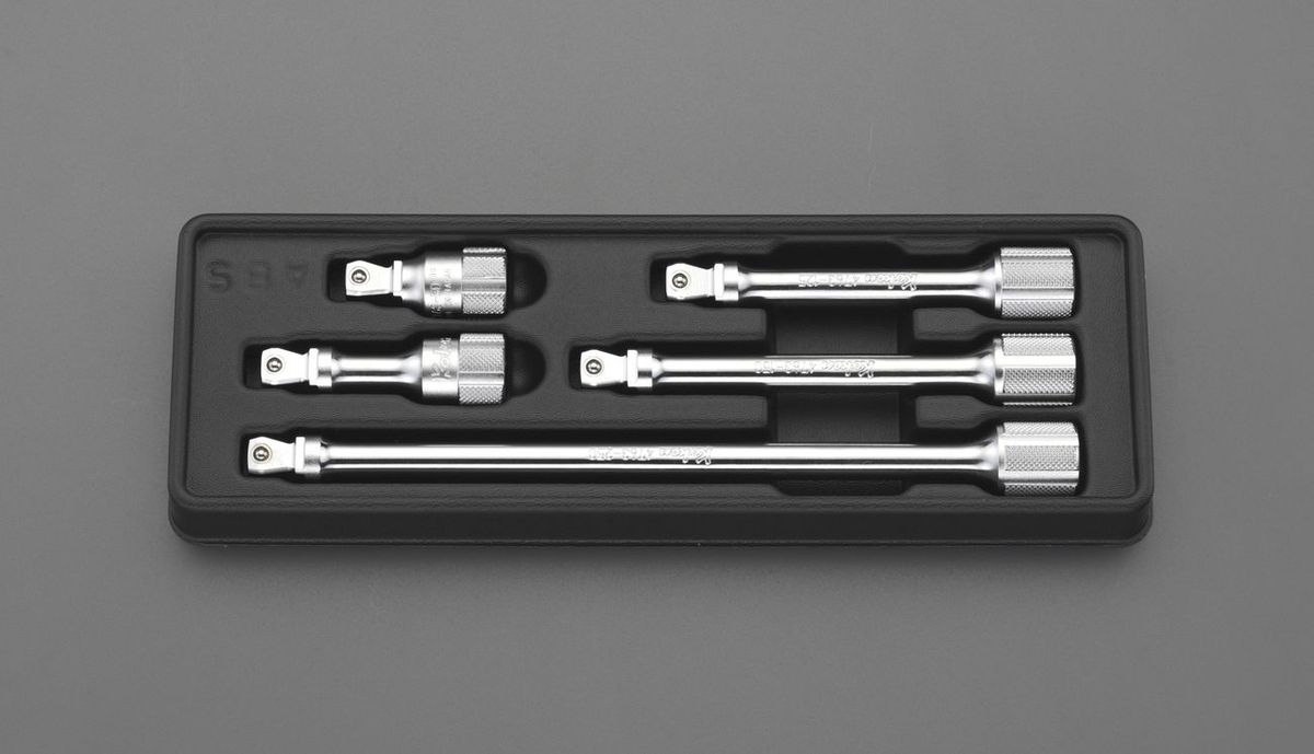 【メーカー在庫あり】 エスコ ESCO 1/2"sq エクステンションバーセット 000012253680 HD店|ヒロチー商事 ハーレー 店